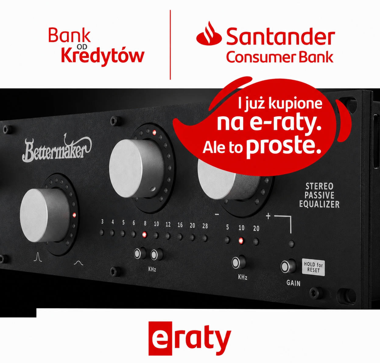Sprzęt studyjny na raty